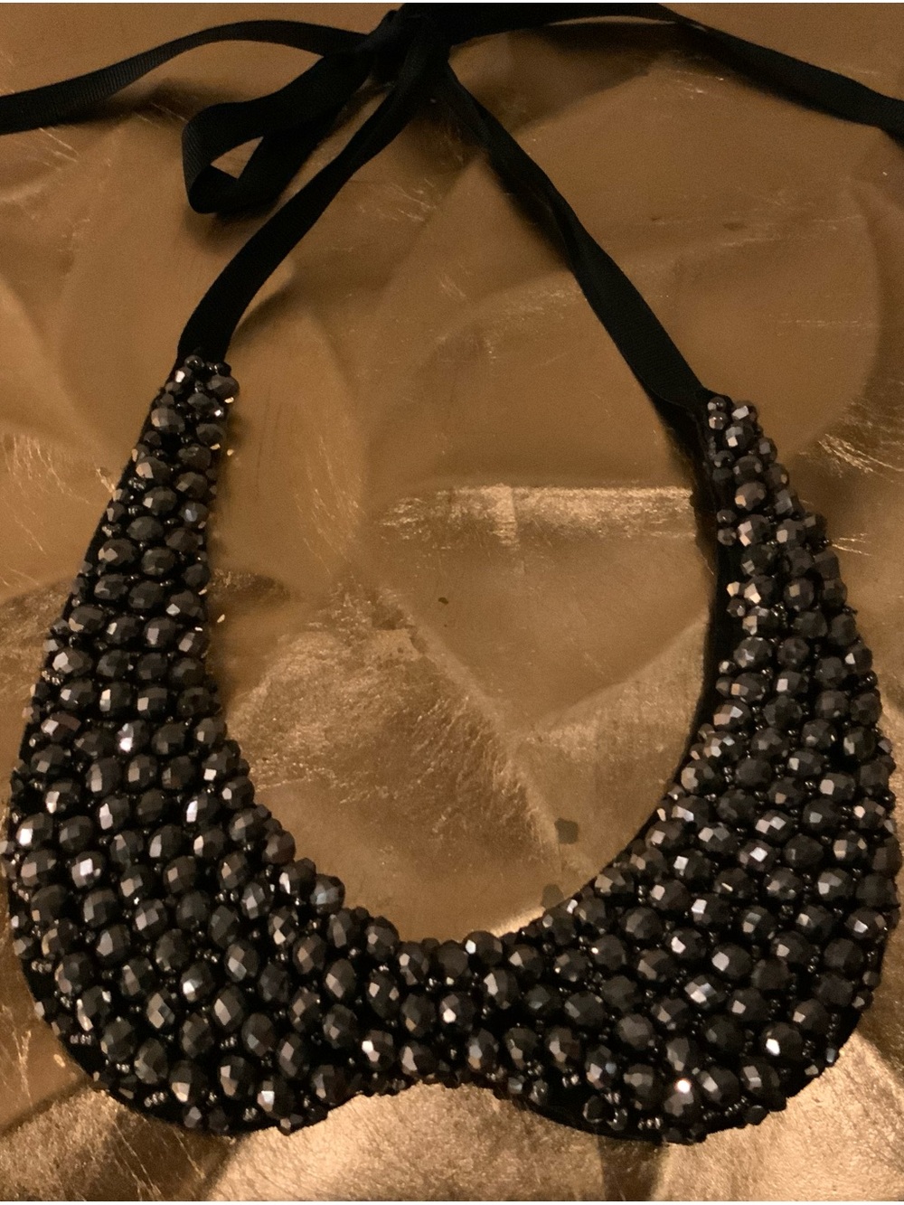 Pretty Cut Steel Necklace - Picture 4 of 10